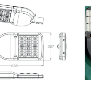 Lanterne éclairage public 150W à LED Réf : LED150GN